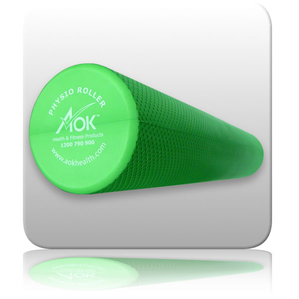 PhysioRoller 15cm Round - Long Green