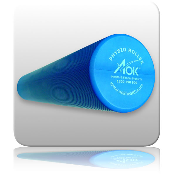 Bulk - PhysioRollers 15cm Diam - Long Blue (Box of 6)