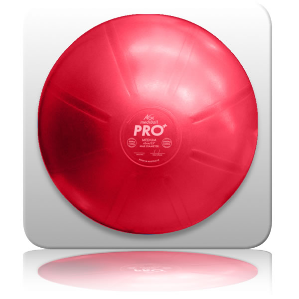 mediBall Pro Plus 65cm - Red (Retail Pack)