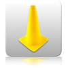 Witches Hat Cone 23cm (9in) - 4 Pack